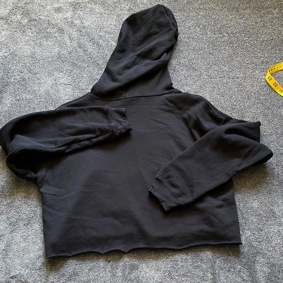 Bella Canvas Black Hoodie with Blue Graphic - Picture 5 of 7